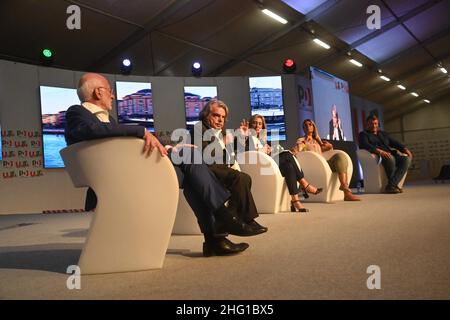 Michele Nucci/Lapresse 10 septembre 2021 - Bologna, Italie Actualités Ministre Renato Brunetta au Festival national de l'unité Banque D'Images