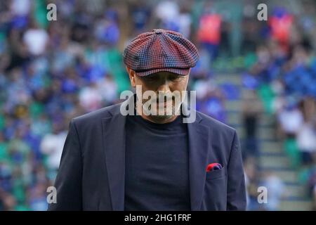 Spada/Lapresse 18 septembre 2021 - Milan,Italie Sport, Soccer Inter vs Bologne - Italien Serie A football Championship 2021/2022 - San Siro Stadium sur la photo: Sinisa Mihajlovic Banque D'Images