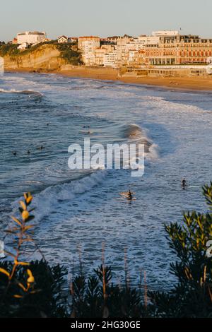 Biarritz, France, octobre 2021 Banque D'Images