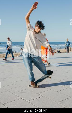 Biarritz, France, octobre 2021 Banque D'Images