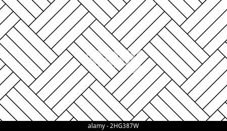 Parquet blanc quadruple à chevrons, motif sans couture, panneaux diagonaux.Texture vectorielle en bois ou en brique.Intérieur moderne.Sortie Illustration de Vecteur