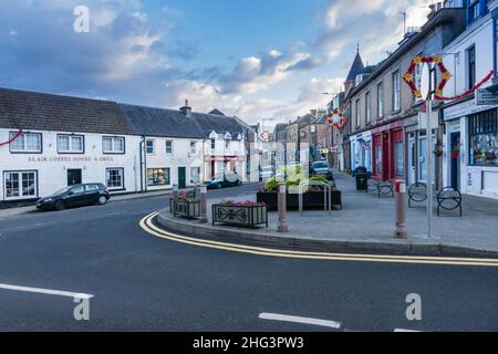 Blairgowrie High Street Perthshire Scotland Royaume-Uni juin 2021 Banque D'Images