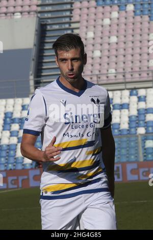 Reggio Emilia (RE), Italia, 16 Gennaio 2022, Mapei Stadium - Citta del Tricolor, 22Â° giornata Campionato Serie A Tim 2021/2022, incontro tra le escadron del Sassuolo Calcio e dell'Hellas Verona, nella foto: 4 Miguel Veloso Banque D'Images