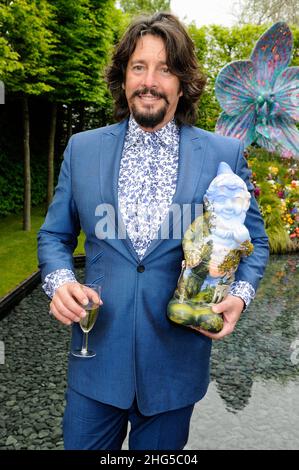 Laurence Llewelyn-Bowen, RHS Chelsea Flower Show, Royal Hospital, Londres.ROYAUME-UNI Banque D'Images