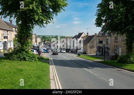 The Hill Burford Oxfordshire Banque D'Images