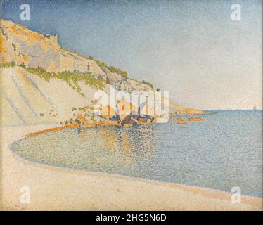 Paul Signac - Cassis, Cap Lombard, opus 196 Banque D'Images