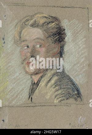 Autoportrait par Theo van Doesburg Banque D'Images