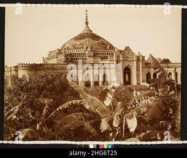 Shah Najaf Imambara, Lucknow en 1880s. Banque D'Images