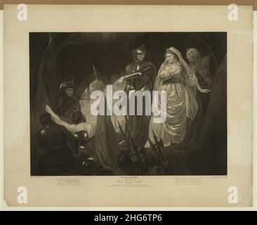 Shakspeare. Le roi Henry le sixième. Acte II. Scène III Banque D'Images