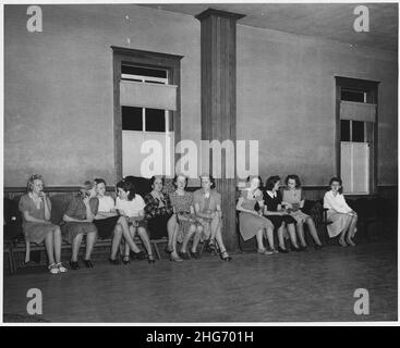 Shelby County, Iowa.Des danses sont parfois données dans le ''Old Opera House'' (un bâtiment privé... Banque D'Images