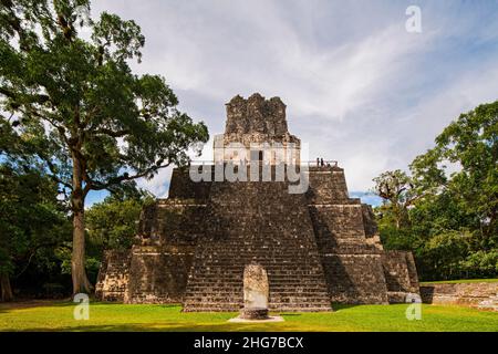 Parc national de Tikal, Guatemala Banque D'Images