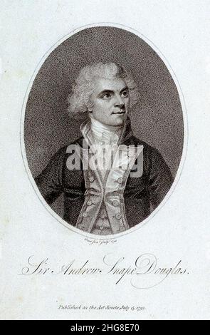 Sir Andrew Snape Douglas. Banque D'Images