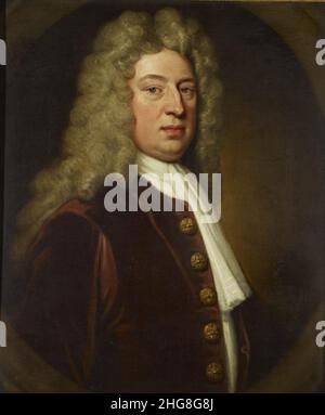 Sir Godfrey Kneller (1646-1723) - George Byng, 1st Viscount Torrington (1663-1733) Banque D'Images