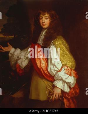 Sir John Chichley vers 1640-1691 par Jacob Huysmans. Banque D'Images