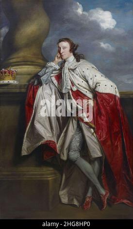 Sir Joshua Reynolds - James, 7e comte de Lauderdale Banque D'Images