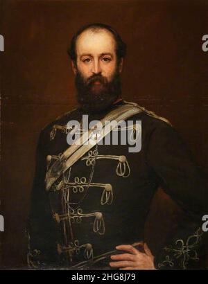 Sir Nathan Mayer de Rothschild (1840-1915), 2nd Bt, Baron Rothschild (Autriche) et 1st Baron Rothschild (Royaume-Uni), PC, GCVO. Banque D'Images