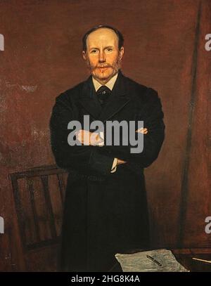 Sir Thomas Sutherland, 1834 - 1922.Président de P. and O. Steamship Company. Banque D'Images