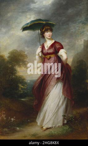 Sir William Beechey (1753-1839) - Princess Augusta (1768-1840) Banque D'Images