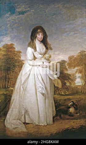 Sir William Beechey (1753-1839) - Reine Charlotte (1744-1818) Banque D'Images