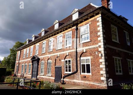 Vue sur Hall place, Bexley, Kent Banque D'Images