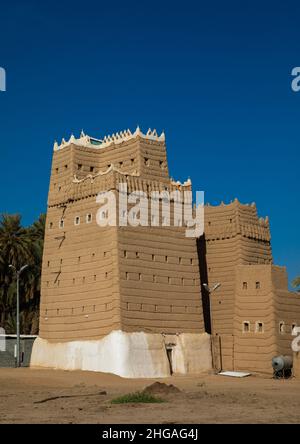 La boue traditionnel vieux maisons, Province de Najran, Najran, Arabie Saoudite Banque D'Images