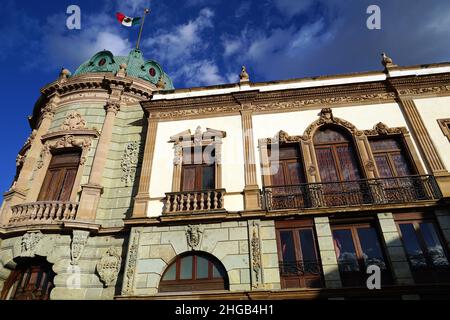 Théâtre, Teatro Macedonio Alcala, ville d'Oaxaca (Oaxaca de Juárez), état Oaxaca, Mexique, Amérique du Nord, site du patrimoine mondial de l'UNESCO Banque D'Images