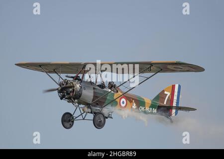 avions de légende, warbird, collection, rencontre eyrien , jean Salis la ferté Alais Banque D'Images