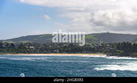 Kendalls Beach, Kiama, un jour d'été ensoleillé Banque D'Images