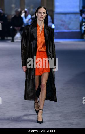 Paris, France.19th janvier 2022.Ami automne/hiver 2022-23 piste pendant Paris Fashion week vêtements pour hommes janvier 2022 - Paris, France 19/01/2022 crédit: dpa/Alamy Live News Banque D'Images