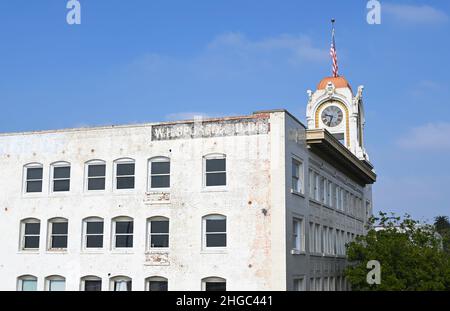 SANTA ANA, CALIFORNIE - 19 JANVIER 2022 : le Spurgeon Buiding à Downton Santa Ana Banque D'Images