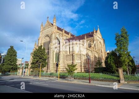 Cathédrale St Mary's dans le centre-ville de Perth, Australie Banque D'Images