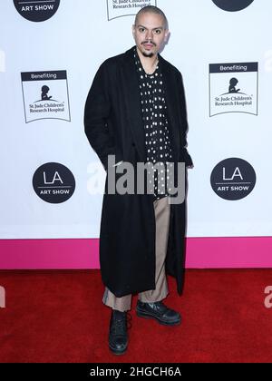 Los Angeles, États-Unis.19th janvier 2022.LOS ANGELES, CALIFORNIE, États-Unis - JANVIER 19 : l'acteur américain Evan Ross arrive au Gala de la soirée d'ouverture du salon d'art annuel 27th au profit de l'hôpital de recherche pour enfants de St. Jude, organisé par Kaia Gerber au centre de congrès de Los Angeles le 19 janvier 2022 à Los Angeles, Californie, États-Unis.(Photo de Xavier Collin/image Press Agency) Credit: Image Press Agency/Alay Live News Banque D'Images