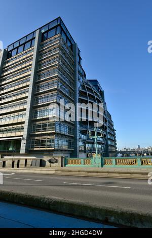 Riverside House, Southwark Bridge Road, Bankside, Londres, Royaume-Uni Banque D'Images