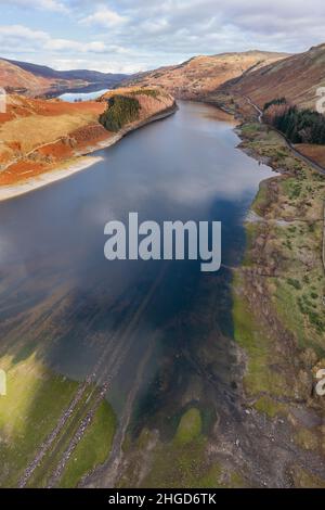 vue panoramique sur les rives de rigg et de mardale Banque D'Images