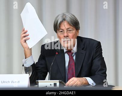 Munich, Allemagne.20th janvier 2022.Ulrich Wastl du cabinet d'avocats Westpfahl Spilker Wastl de Munich.Crédit : Sven Hoppe/dpa POOL/dpa/Alay Live News Banque D'Images