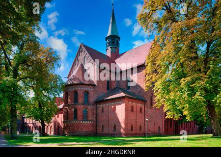 Ancien monastère cistercien Lehnin, église gothique St Mary, Brandebourg, Allemagne Banque D'Images