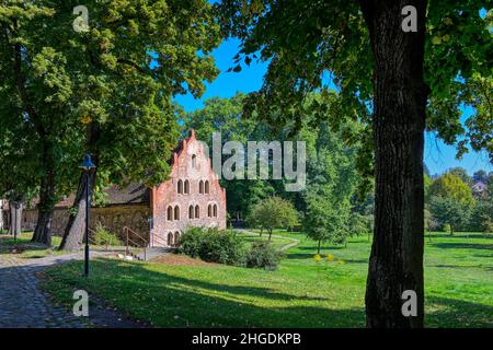 Ancien monastère cistercien Lehnin, Granary, Brandebourg, Allemagne Banque D'Images