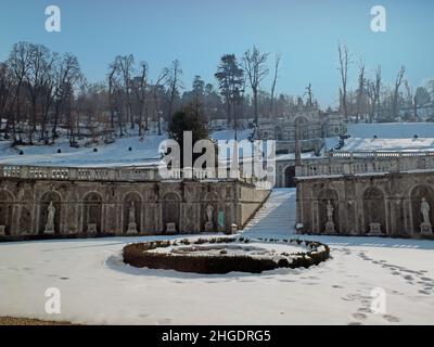 Turin, Piémont, Iraly.Villa Della Regina maison royale Banque D'Images