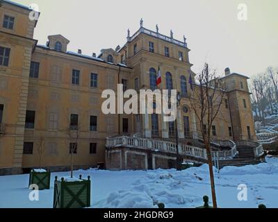 Turin, Piémont, Iraly.Villa Della Regina maison royale Banque D'Images