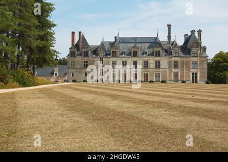 Château Beauregard de la vallée de la Loire en France, Europe Banque D'Images