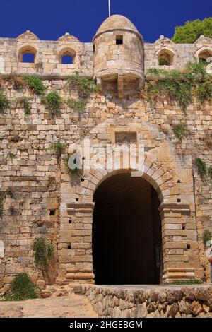 Fortezza à Réthymnon sur la Crète en Grèce, en Europe Banque D'Images