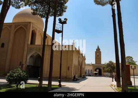 Jardin d'ailerons historique de kashan iran Banque D'Images