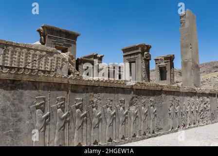 ancienne capitale persane persepolis, iran Banque D'Images