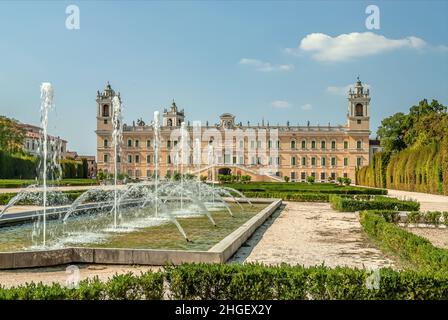 Palais ducal, connu sous le nom de Reggia di Colorno, Emilia Romagna, Italie Banque D'Images