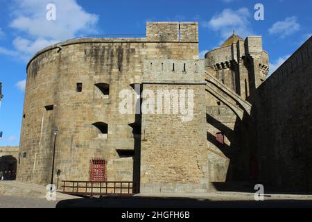 Forteresse de Saint-Malo (France) Banque D'Images