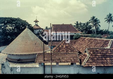 Complexe du Temple au palais Mattancherry, Kochi, Kerala, Inde, Asie Banque D'Images