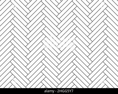 Sol à chevrons.Texture diagonale.Motif noir et blanc.Illustration vectorielle. Illustration de Vecteur