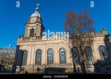 La Cathédrale St Philip's centre de Birmingham Banque D'Images