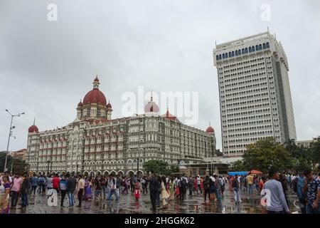 Hôtel Taj Palace, Mumbai, Maharashtra, Inde. Banque D'Images