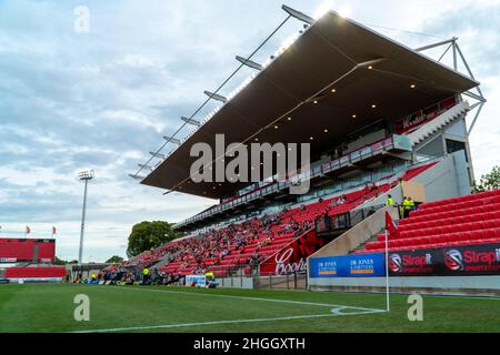 Adélaïde, Australie.21st janvier 2022.Adélaïde, Australie méridionale, Jalua Une vue à l'intérieur du stade pendant le match Liberty A-League Women's entre Adelaide United et Wellington Phoenix au stade Coopers à Adélaïde, en Australie.NOE Llamas/SPP crédit: SPP Sport Press photo./Alamy Live News Banque D'Images